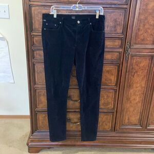 𝅺citizens of Humanity dark navy blue Rocket high rise skinny jeans